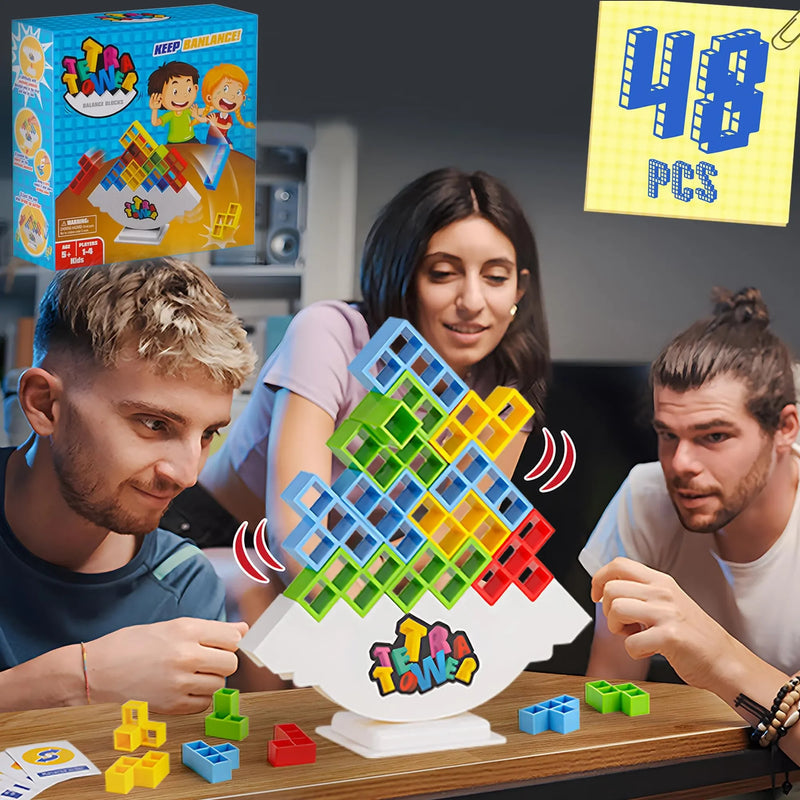 TetraTower™ - Balance Puzzle Game For Kids & Adults – Sallye Shop