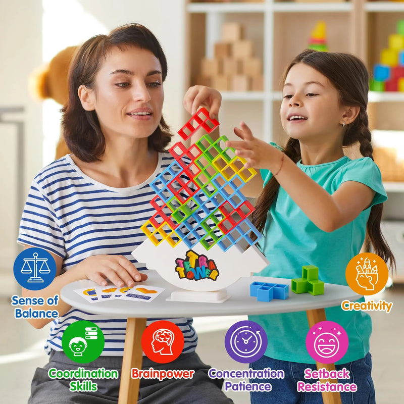 TetraTower™ - Balance Puzzle Game For Kids & Adults – Sallye Shop