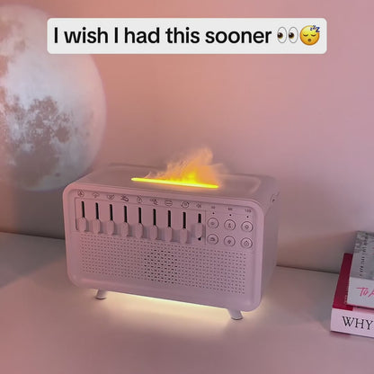 ZenBreeze™ - 4 in 1 White Noise Sound Machine Night Light Humidifier