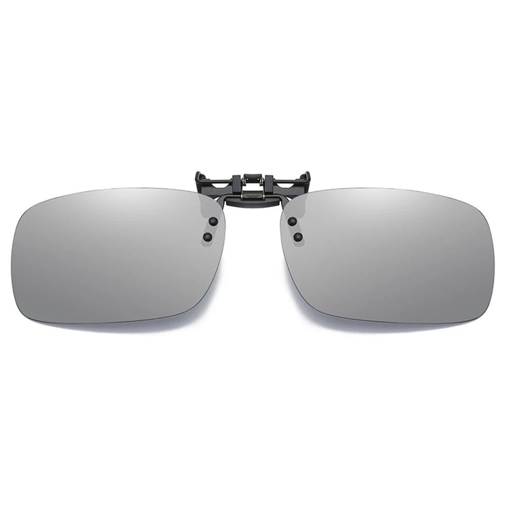 Photochromic Polarized Clip On Sunglasses Lens For Men And Women UV400 Blocking