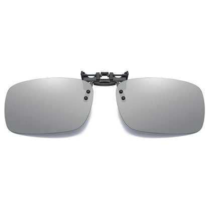 Photochromic Polarized Clip On Sunglasses Lens For Men And Women UV400 Blocking