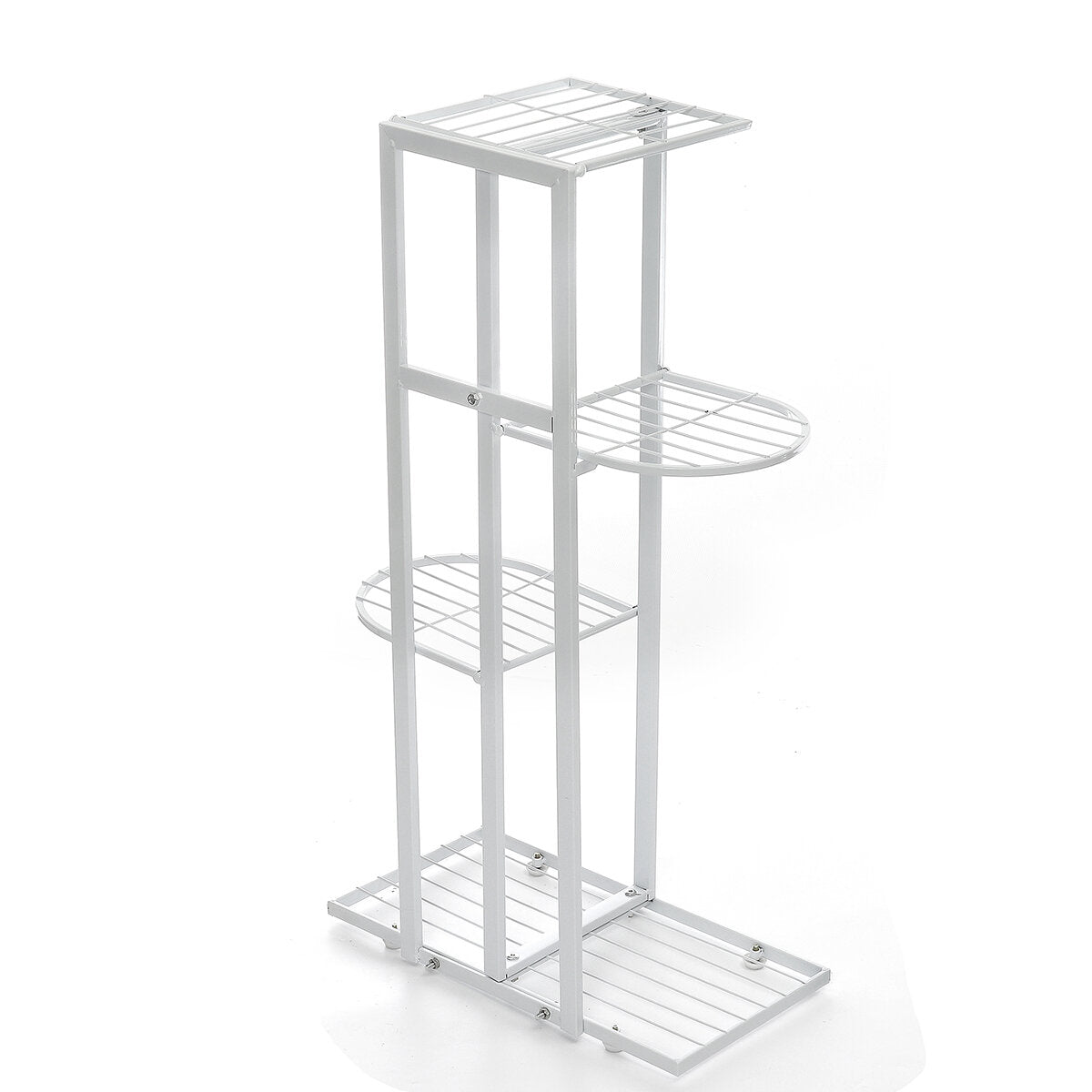 4 Tier Iron Craft Plant Flower Stand Candle Holder Flower Pot Shelf Rack