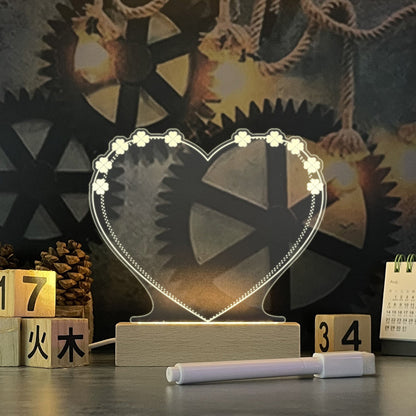 Creative Message Board With Light
