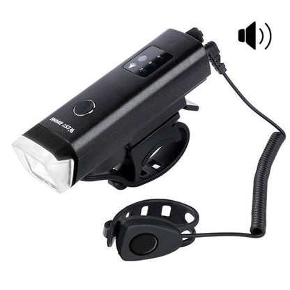 Bicycle Automatic Headlight With Horn - USB Charge | Waterproof