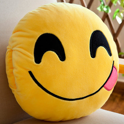 Yellow Emoji Pattern For Home Decorative &  Travel