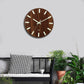Wooden Wall Clock Glow in the Dark