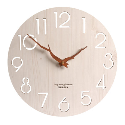 Stylish Atmosphere Silent Creative Wooden Clock