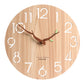 Stylish Atmosphere Silent Creative Wooden Clock