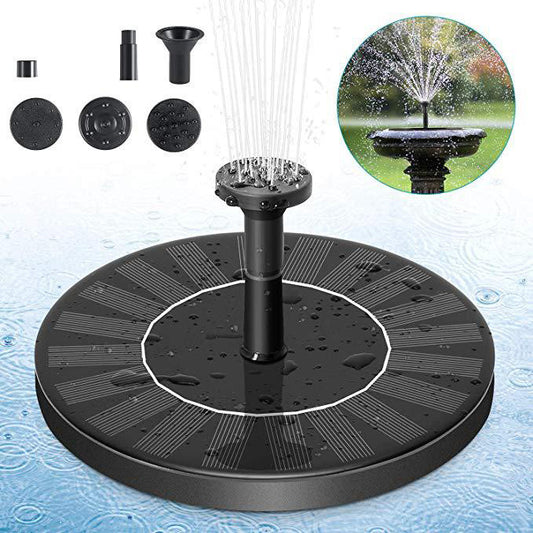Solar Powered Water Fountain
