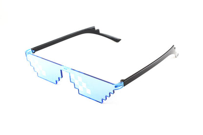 Funny Two-dimensional Prom Mosaic Sunglasses