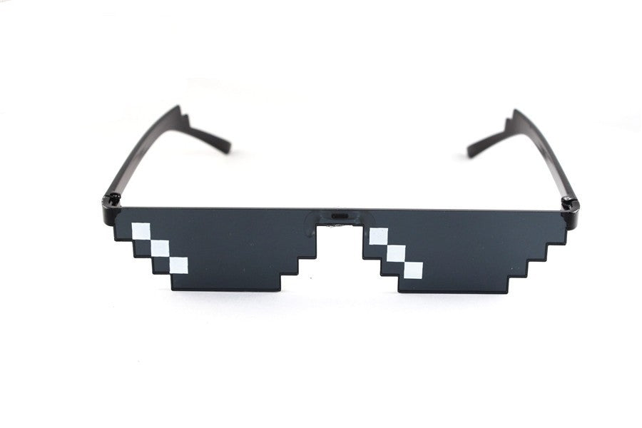 Funny Two-dimensional Prom Mosaic Sunglasses