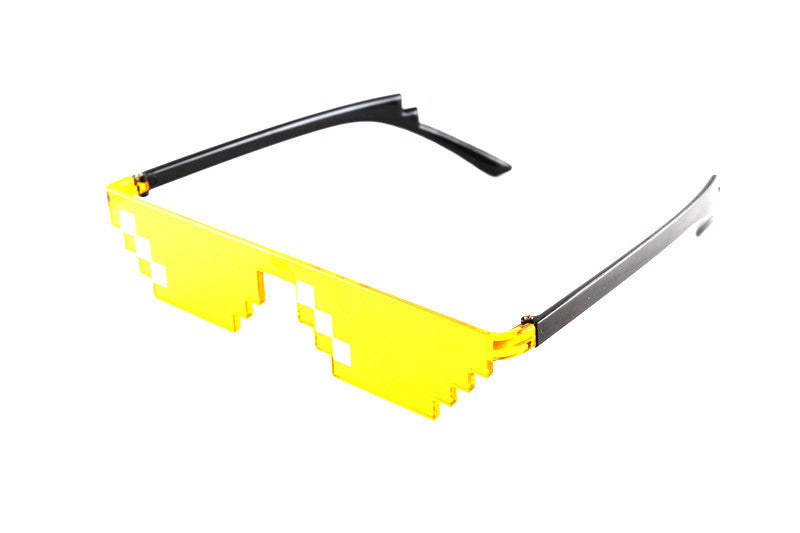 Funny Two-dimensional Prom Mosaic Sunglasses