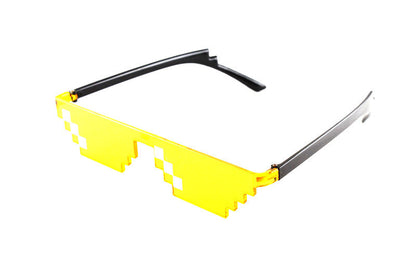 Funny Two-dimensional Prom Mosaic Sunglasses