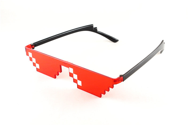 Funny Two-dimensional Prom Mosaic Sunglasses