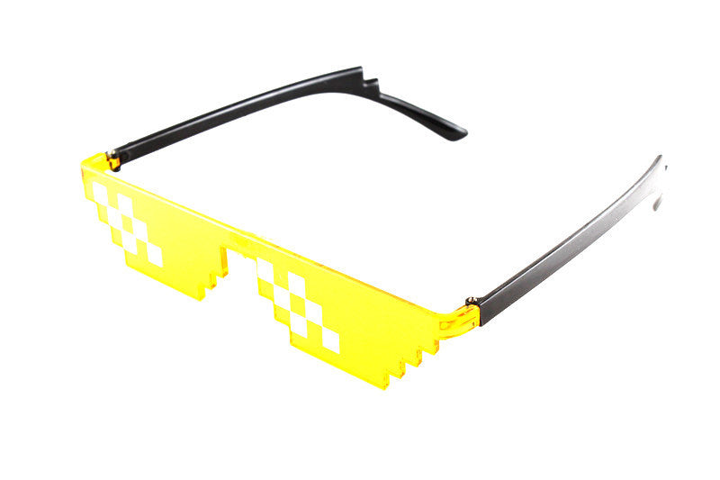Funny Two-dimensional Prom Mosaic Sunglasses