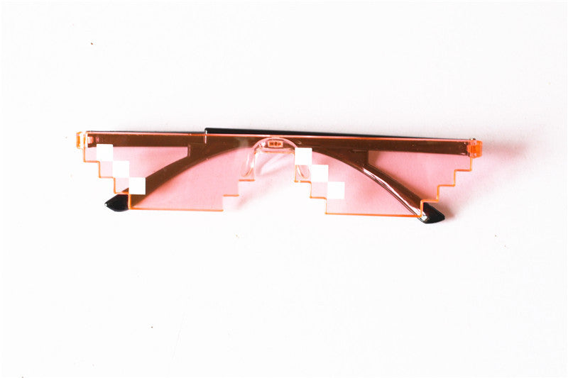 Funny Two-dimensional Prom Mosaic Sunglasses