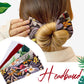 Printed Headband, Hair Coiler, French Vintage Bow