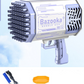 69 Holes Soap Bubbles Machine Gun With Light