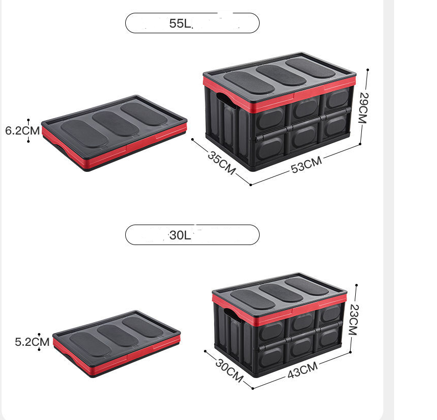 Large Foldable Storage Box With Waterproof Bag