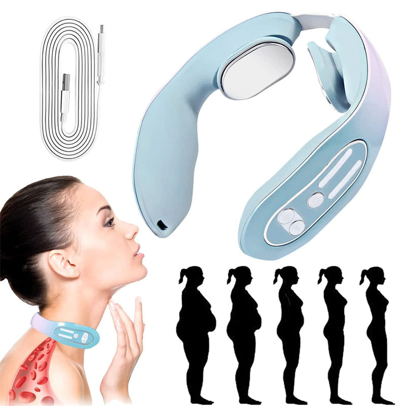 EMS Intelligence Neck Acupoints Lymphvity Massager