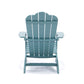 TALE Adirondack Chair Backyard Outdoor Furniture Painted Seating With Cup Holder All-Weather And Fade-Resistant Plastic Wood - Brown Color
