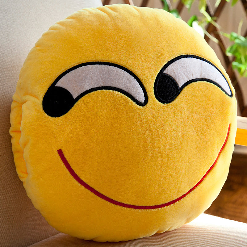 Yellow Emoji Pattern For Home Decorative &  Travel