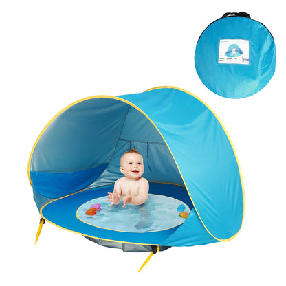 Baby Beach Waterproof Awning Tent - UV Protection | Camping | Easy Fold Up