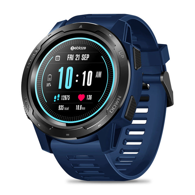 Zeblaze AMBIANCE 5 Full Round Screen Smart Watch With Heart Rate Sensor