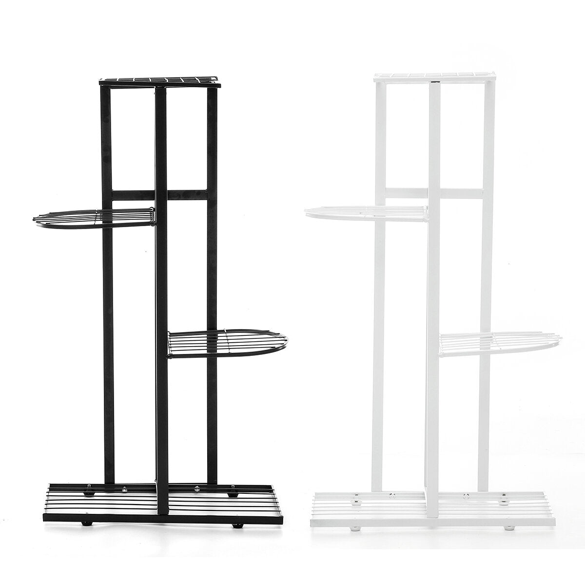 4 Tier Iron Craft Plant Flower Stand Candle Holder Flower Pot Shelf Rack