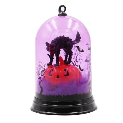 Halloween Pumpkin Lantern Witch Lamp Scene Layout Desk Decoration Pumpkin Lights Halloween Party Bar Decoration
