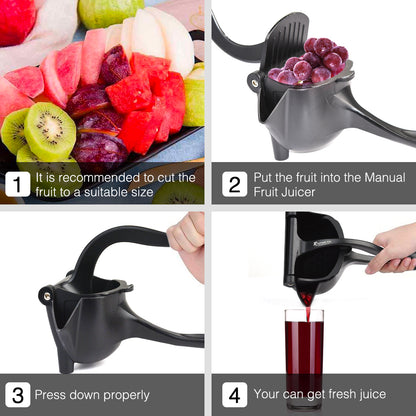 Hand Press Lemon | Citrus Squeezer - Heavy Duty Metal Aluminum Alloy for Fruit
