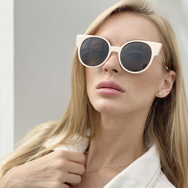 Personality trend cat eye sunglasses