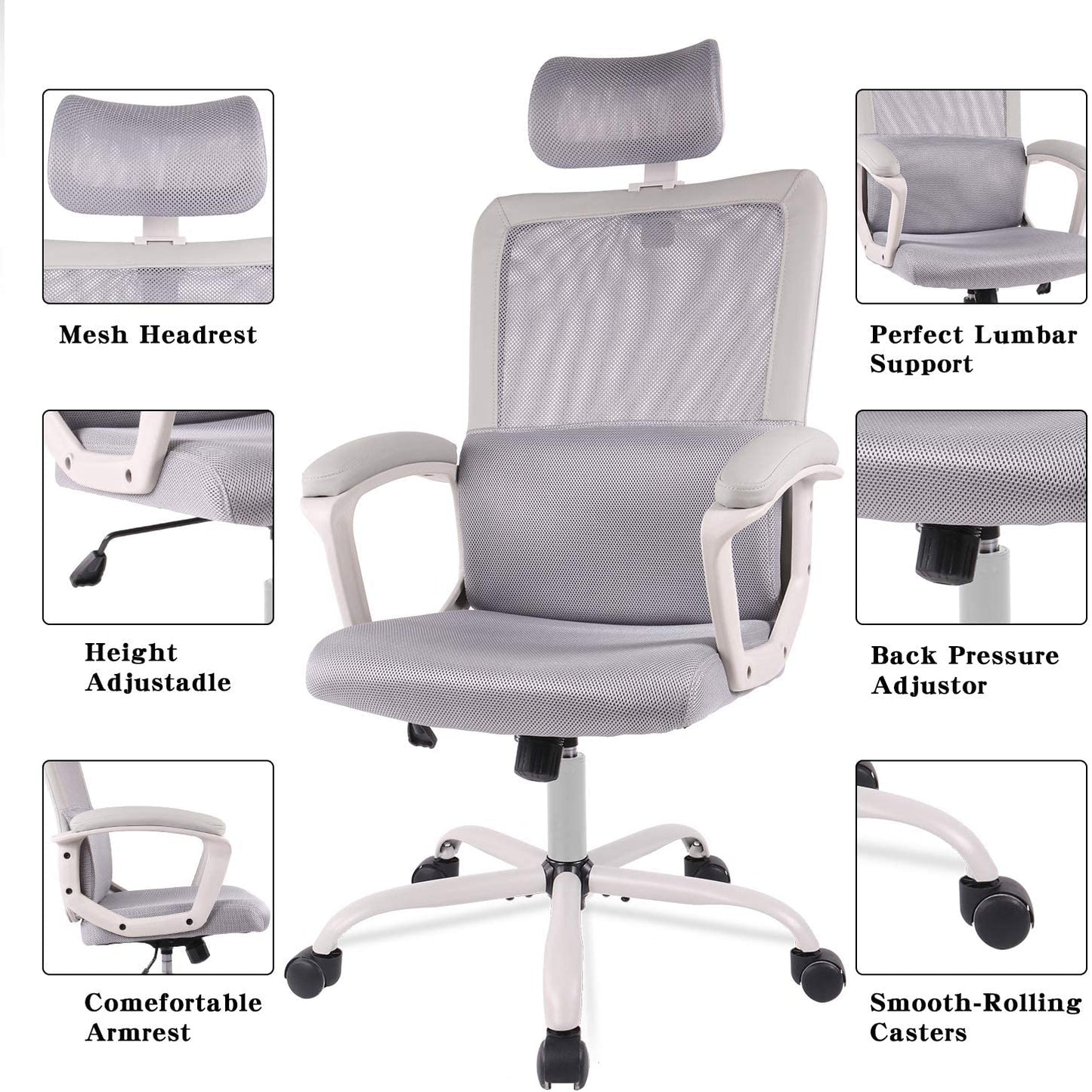 Mesh chair Black Desk Chair Computer Office Chair