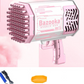 69 Holes Soap Bubbles Machine Gun With Light