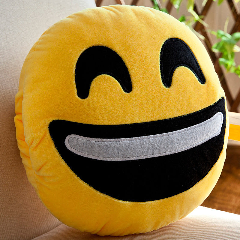 Yellow Emoji Pattern For Home Decorative &  Travel