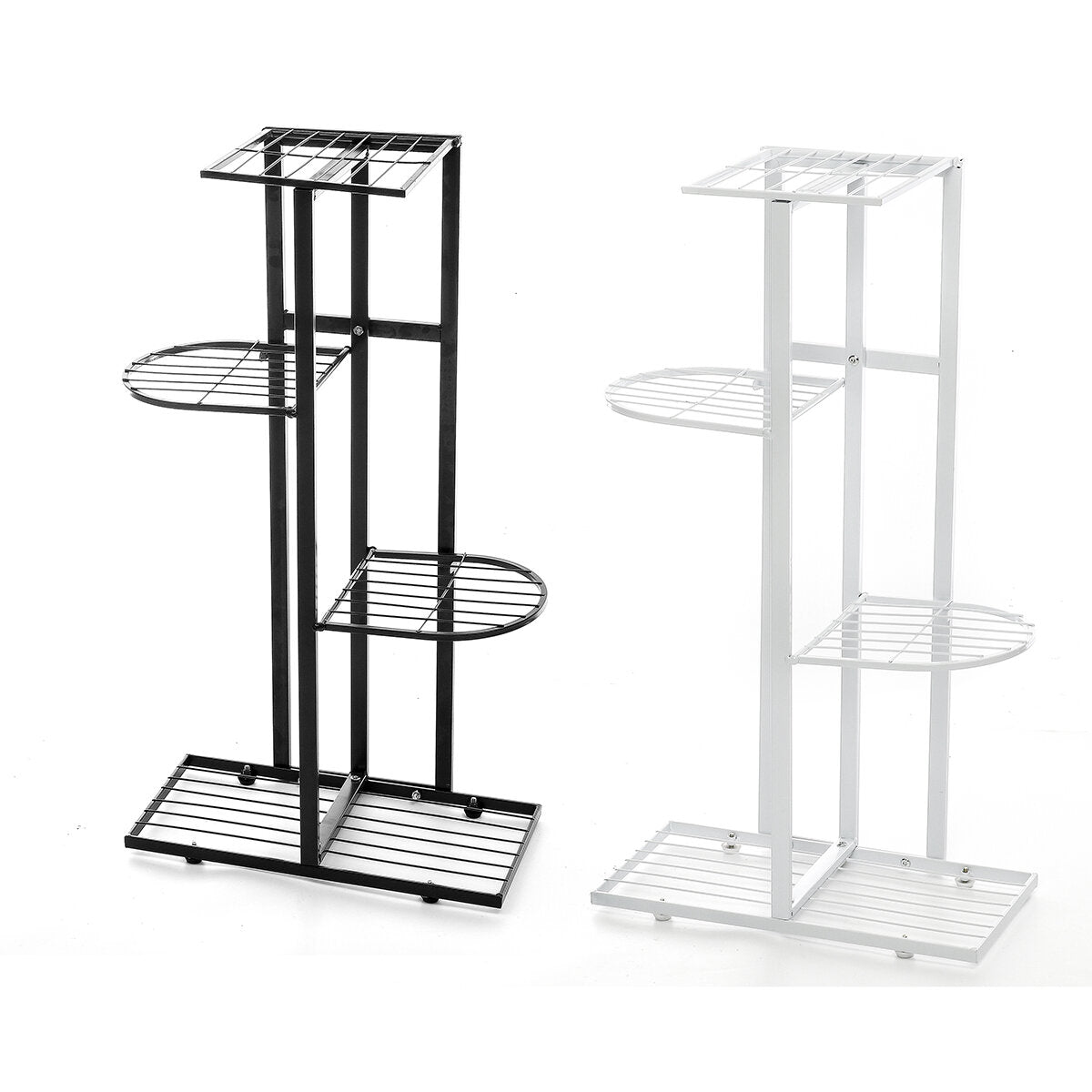 4 Tier Iron Craft Plant Flower Stand Candle Holder Flower Pot Shelf Rack