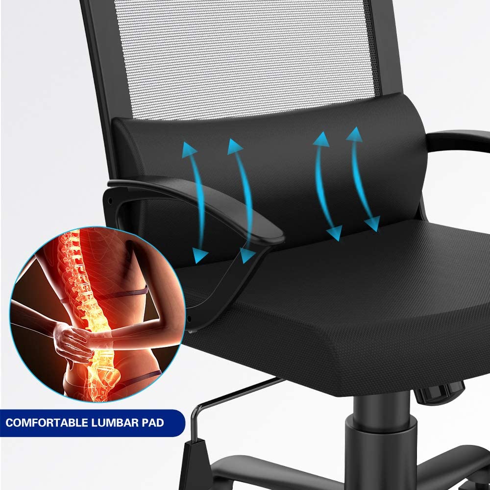 Mesh chair Black Desk Chair Computer Office Chair