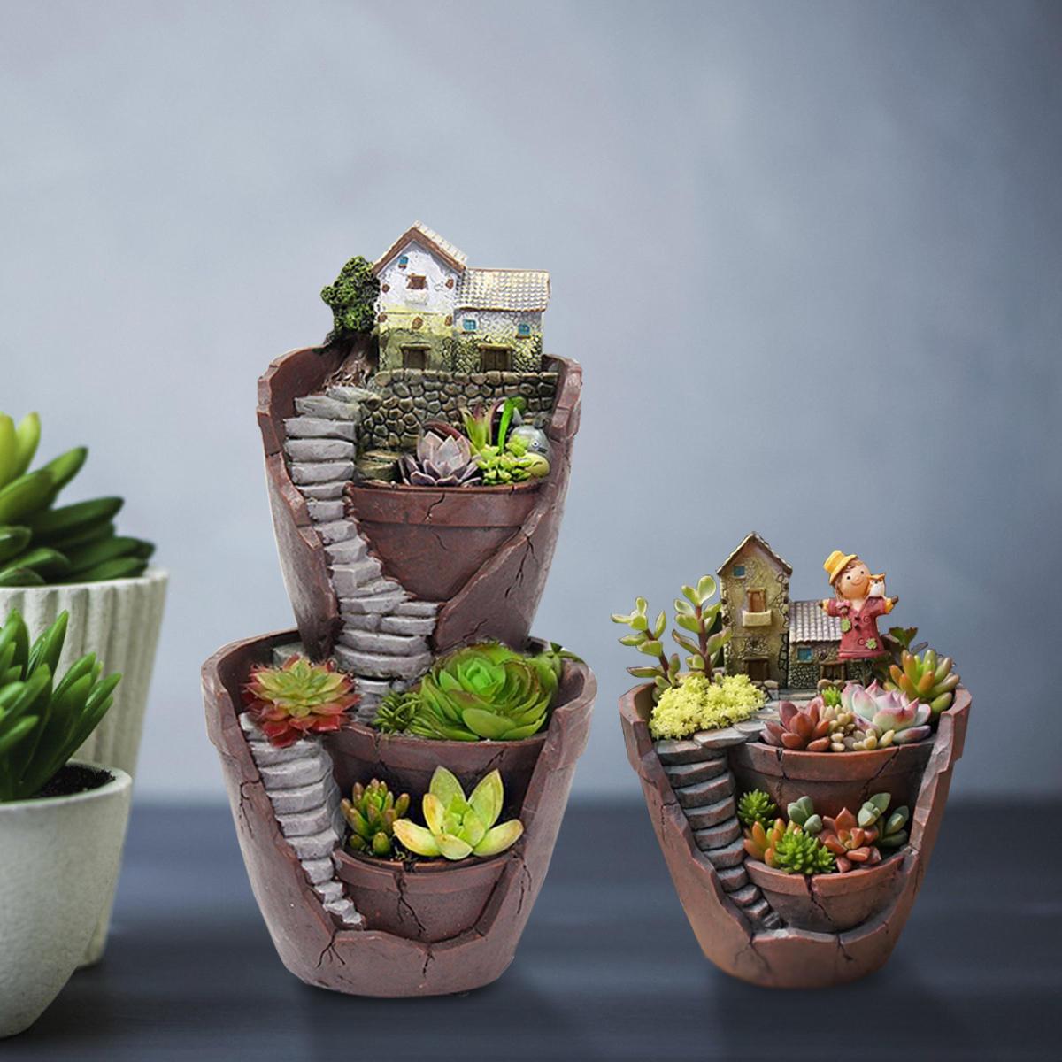 Exquisitely Designed Sky Garden Landscape Decorative Pot