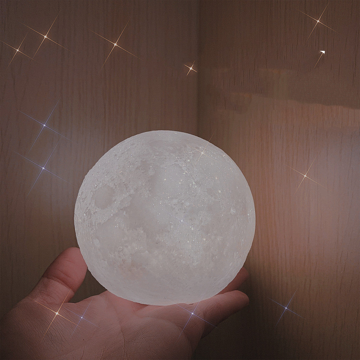 Rechargeable Moon LED Night Light