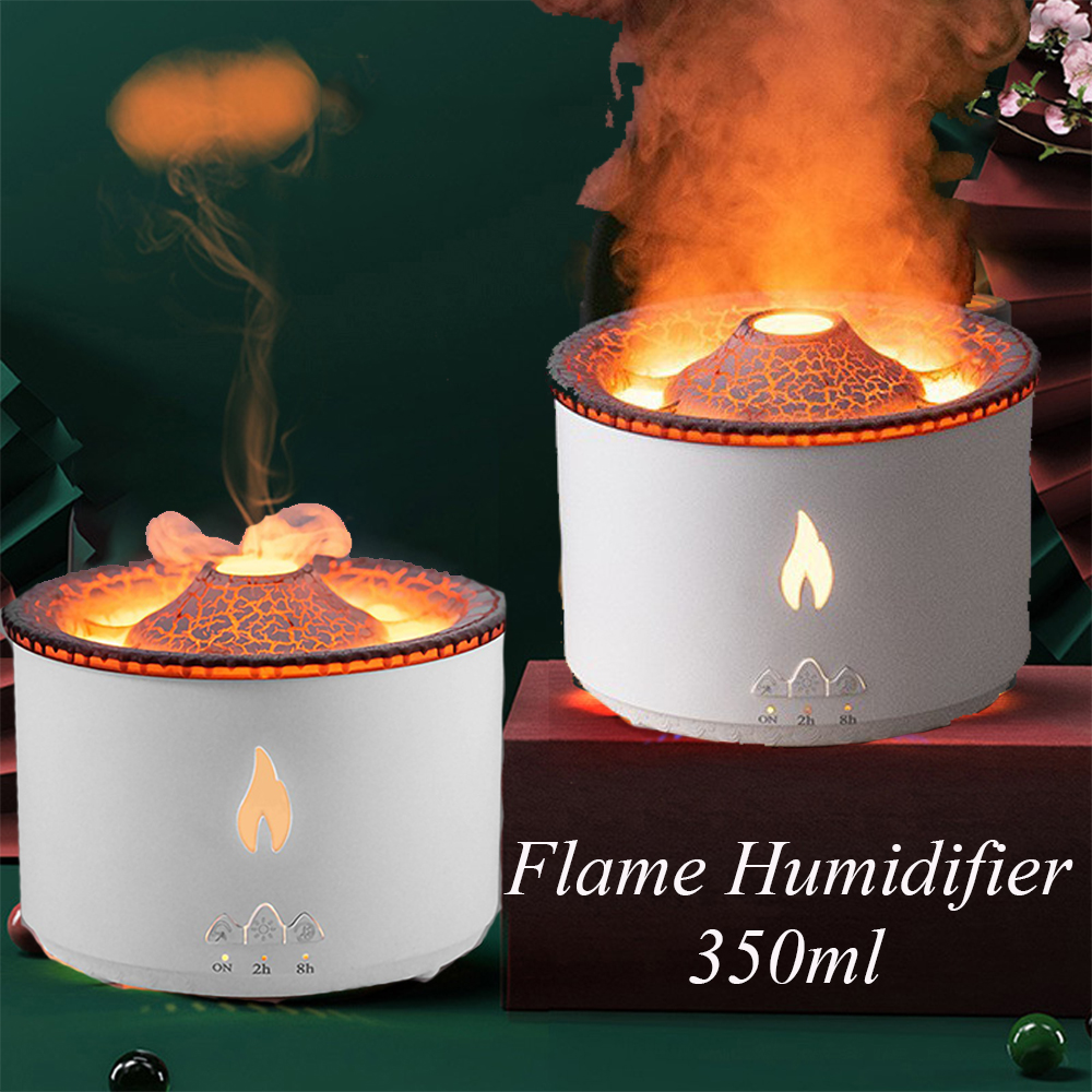 Creative Volcano Aromatherapy Jellyfish Humidifier | Diffuser | Night Light