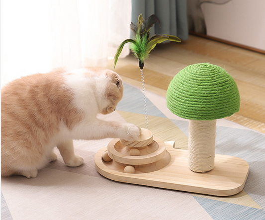 Cat Tree Toys With Scratch