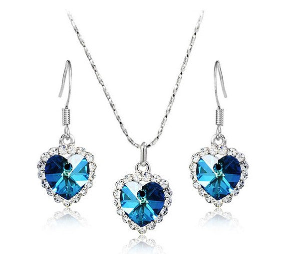 Ocean Star Necklace and Earring Set