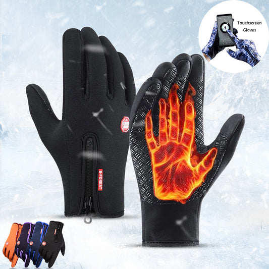 SPEDO Winter Touch Screen Waterproof Full Finger Warm Motorcycle Gloves