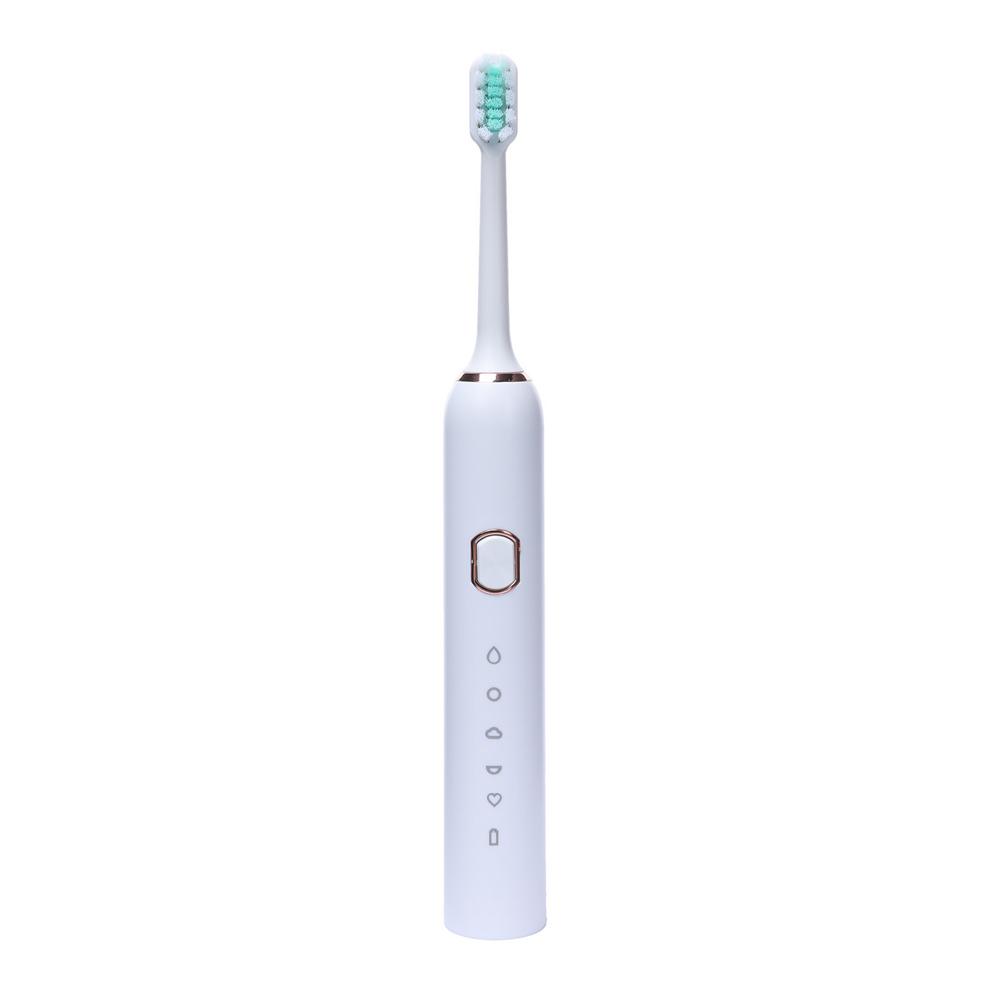 Electric Toothbrush Tongue Scraper 2 Brush Heads 5 Modes USB Rechargeable