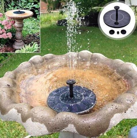 Solar Powered Water Fountain