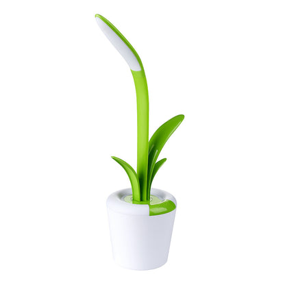 Plant Shaped Eye Protection LED Table Lamp