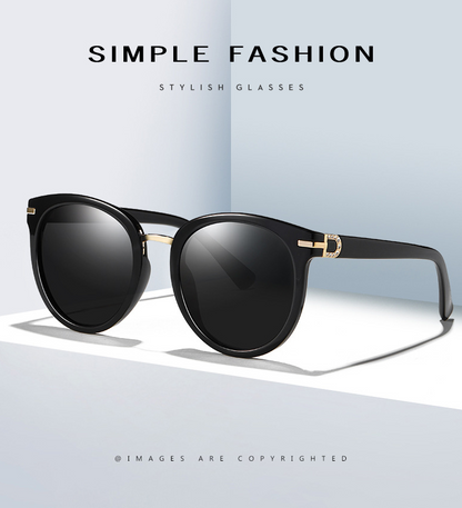 Ms. Fashion Polarized Sunglasses  in Korean Style