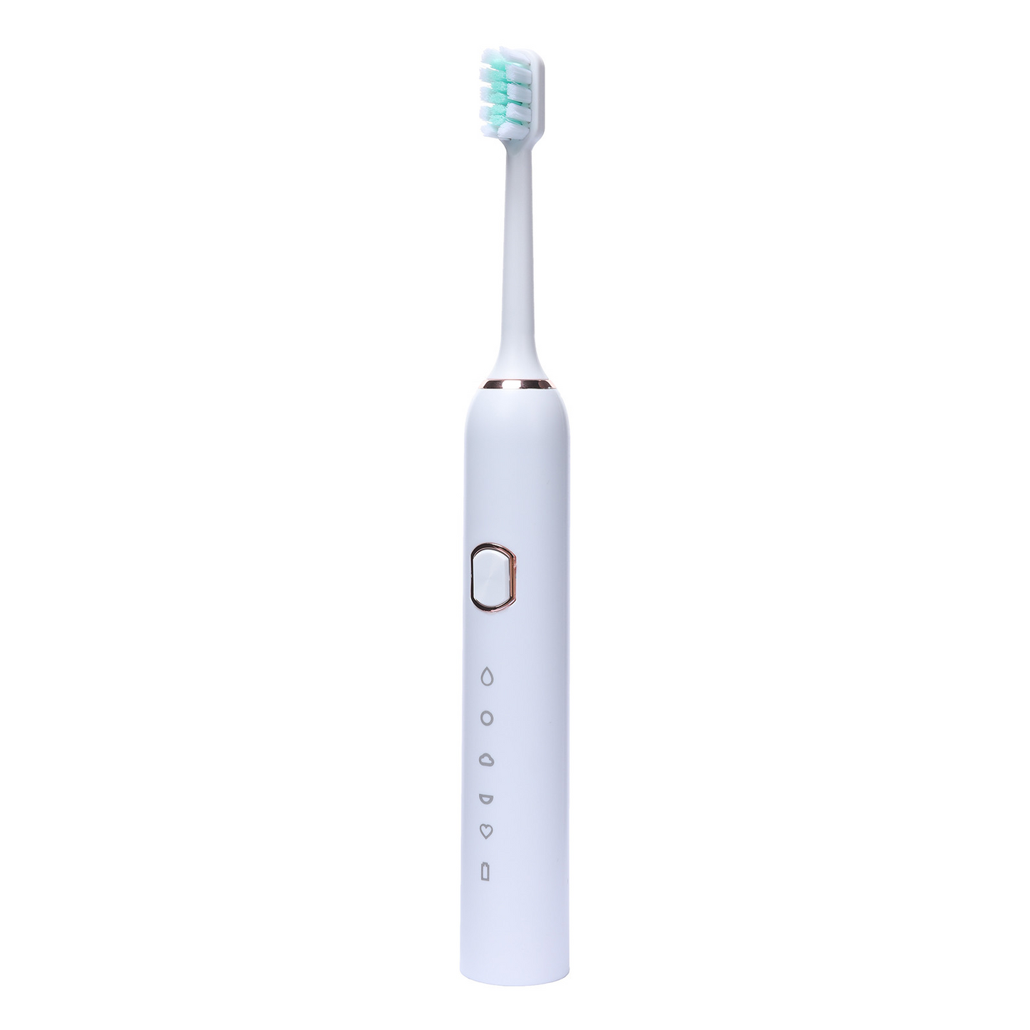 Electric Toothbrush Tongue Scraper 2 Brush Heads 5 Modes USB Rechargeable