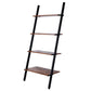 Ladder Shelf 4 Tier Bookshelf Storage Display Shelves Industrial Wood