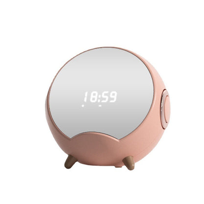 Portable Alarm Clock with Bluetooth Speaker | Wireless Charging